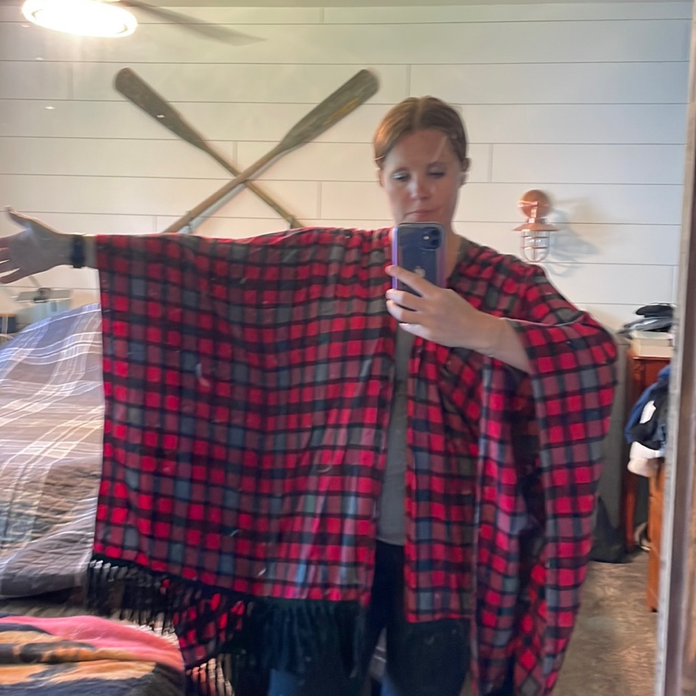Blanket poncho